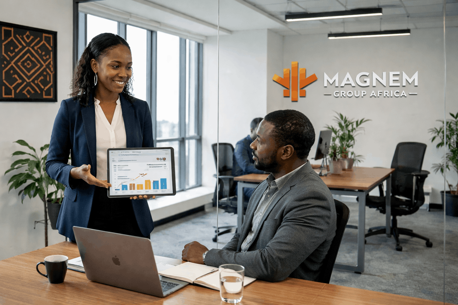 Magnem growth partner working with business clients